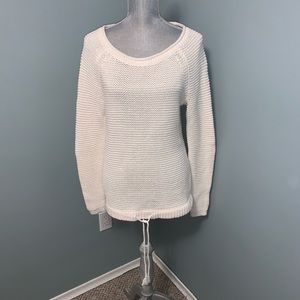 GAP Cream Knit long sleeve cozy sweater women’s size small